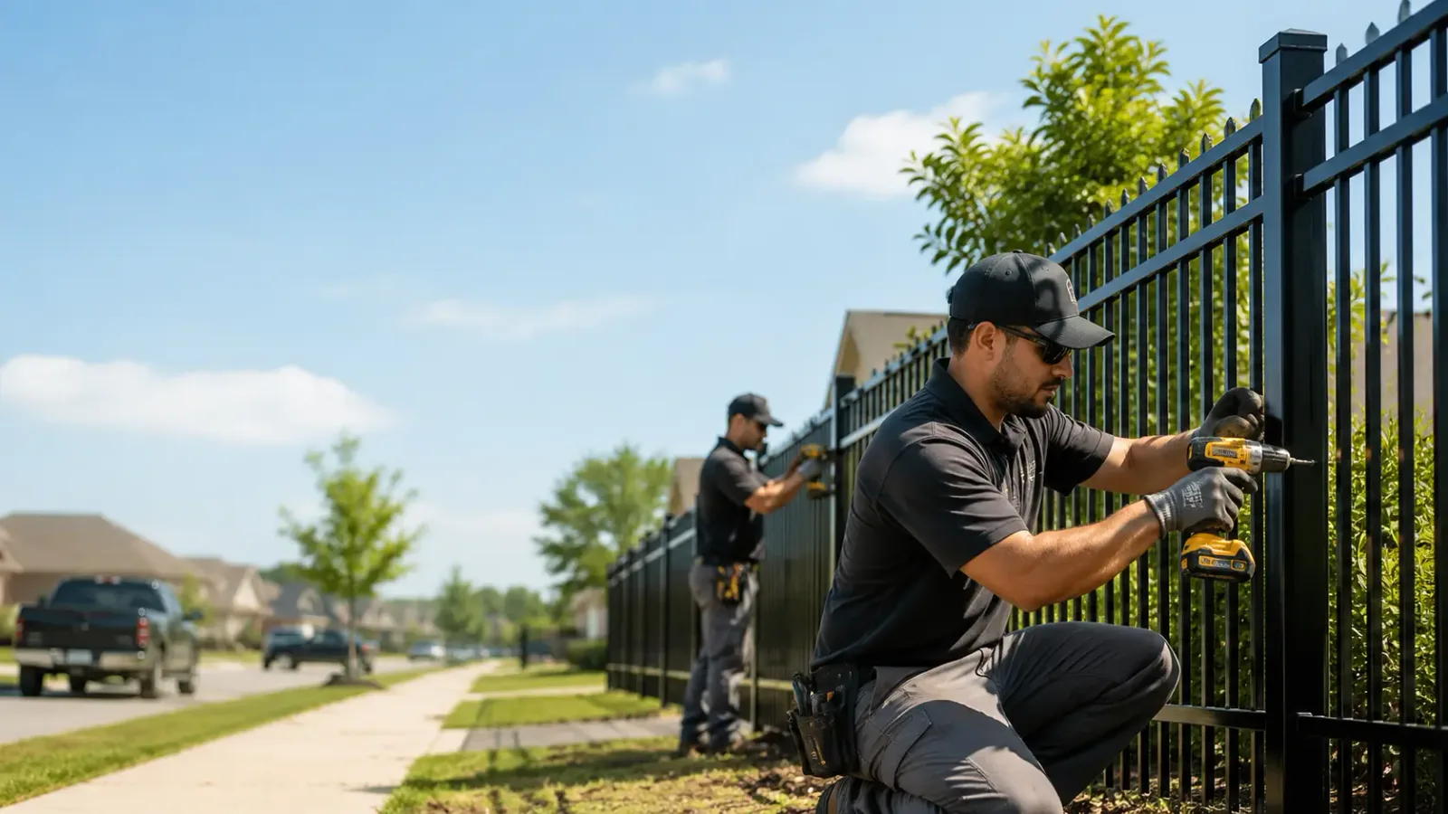 Metal Fence Installation in Oakdale, NE